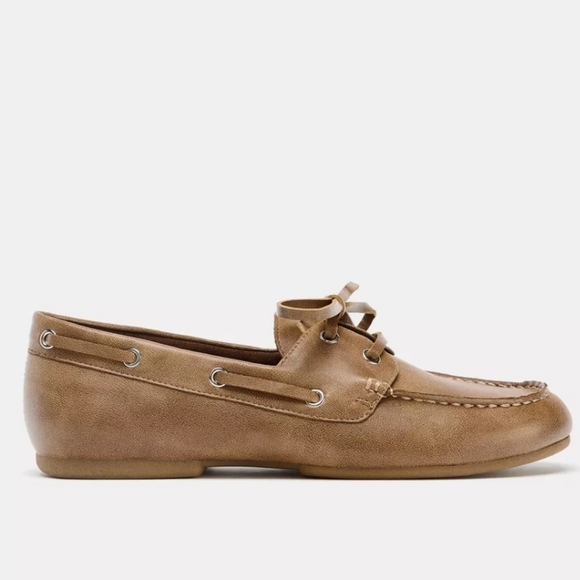 ZARA Lace Up Flats - Picture 4 of 4